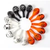 Inflatable Halloween Mixed Colour Orange Black Ballon Pumpkin Head Ghost Skull Blood Splatter Latex Balloons with Print