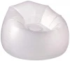 Inflatable LED Chair,  Color-Changing Lights Comfy Lounger, Inflatable Camping Furniture