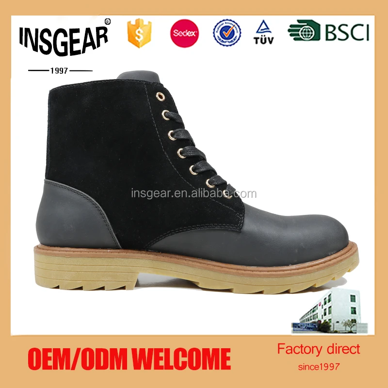 InsG Factory Directly OEM and ODM Cheap Work Safety Military Boots