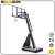 Import international standard tempered glass basketball with stand from China