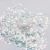 Import Iridescent White color with bullion colorful Glitter Hexagon shapes Glitter for nail art DIY and Holiday&#39;s decoration from China