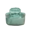 Jade Image Green Fluffy  Bean Bag Chair Sofa Covers
