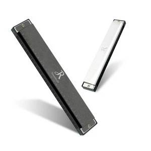 JDR tremolo harmonica 24 holes 48 tones C key in plastic case