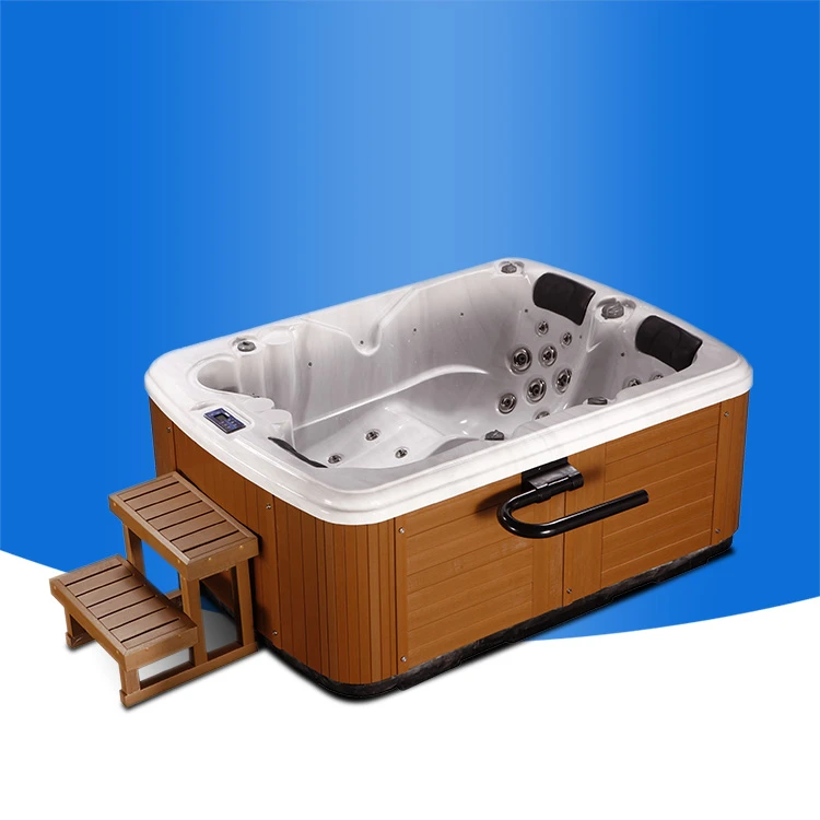 JY8013 factory wholesale 3 persons outdoor spa hot tub for family