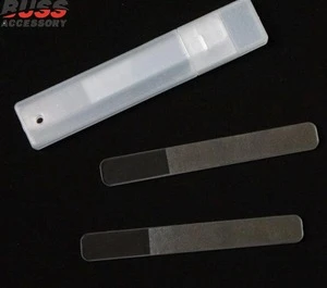 K138 Nail File Tool Glass Buffer Sanding Polishing Grinding Nail Art Manicure Device  with box