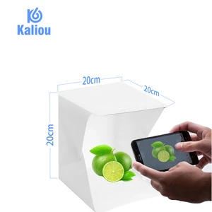 Kaliou wholesale Portable Folding Photography Studio Photo Box Photo Studio Accessories with Black White Background Tent