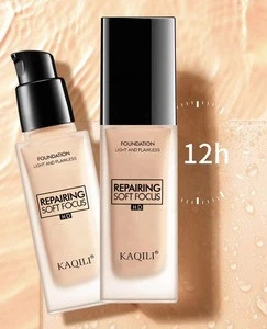 Kaqili High quality face make up products private label waterproof durable liquid  foundation