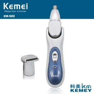 Kemei 2 in 1 electric shaver with nose trimmer KM-503
