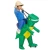 Import Kids Adult Carnival Toy Party Air Blow Up Halloween Animal Mascot Inflatable Walking Dinosaur Costume from China
