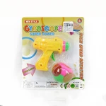kids plastic mini spinning top classic toys colors newest Gyro gun top toys