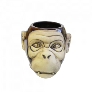 king statue drinkware monkey print ceramic cup  gorilla ceramic cup funny Chimpanzee 3D design coffee mugs for boyfriends