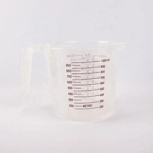 Kitchen supplies 1L milk water whipped cream cooking buy baking plastic measuring cup