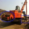KLGT Manufacturing Movable cable reel drum installed on excavator