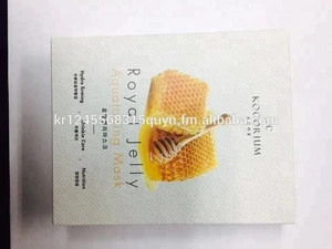 korean royal jelly face mask/ korea mask pack / korean beauty/contain royal jelly 10,000ppm