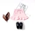 Import KS10185A 2017 baby girls pink skirt spring collection young girls latest model skirt from China