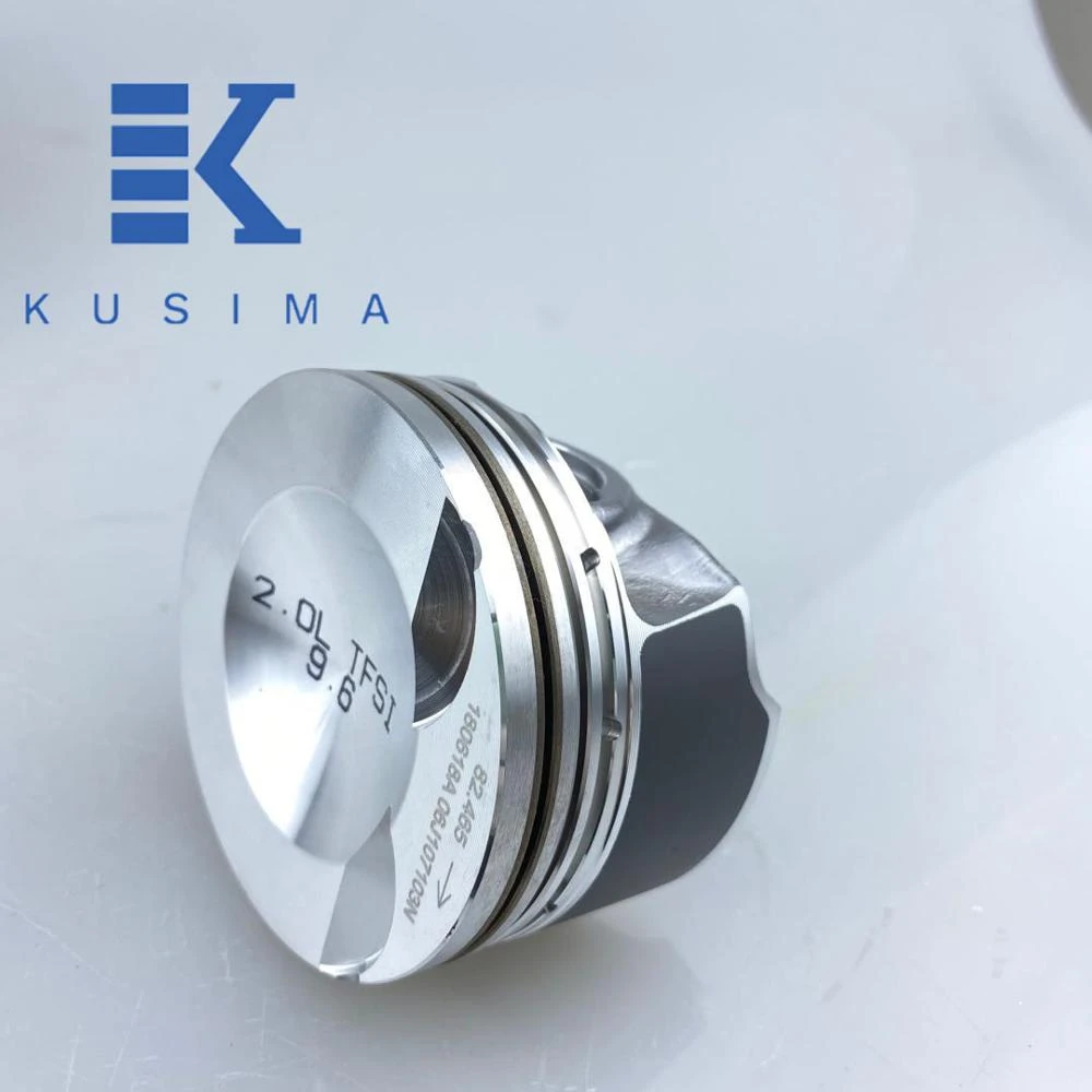 KUSIMA high quality EA888 engine parts 82.5MM piston and piston ring for 2.0 TFSI piston pin 21MM OR 23 MM OE 06J107065AH