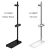Import L0100 Matte Black Adjustable Sliding Bar Hand Shower Rail with Shelf for Bathroom Showerhead from China
