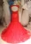 Import L2283 Prom Dress 2019 Cap Sleeves Lace Applique Custom Plus Size Silver Red Nude Evening Party Gowns Beaded from China