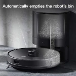 L8150 Laser Navigation Robot Vacuum Cleaner Automatic Dirt Disposal 2700PA Suction Power WIFI Connected Robotic Vacuum