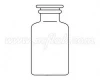Laboratory Glass Reagent Bottle Clear