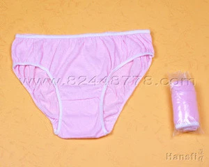 Ladies Women&#039;s Disposable Cotton Underwear