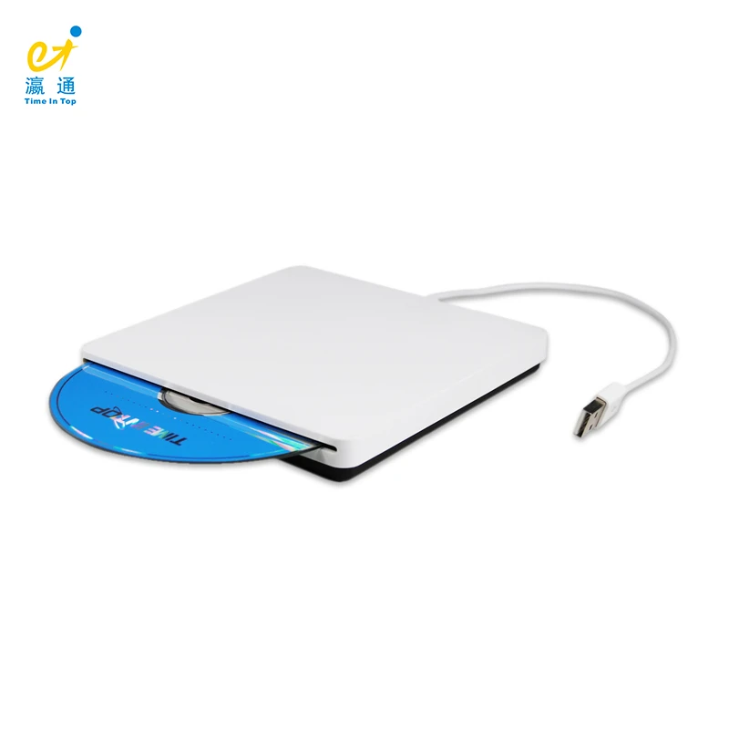 Laptop USB2.0 Slot in External DVD RW SATA  Drive Case