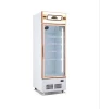 Large capacity doors daily use automatic return door vertical display refrigerator commercial/home appliances