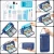 Import Large Capacity Pencil Case Multi-Slot Pen Bag Pouch Holder for Middle High School Office College Girl Adult Simple Storage Blue from China