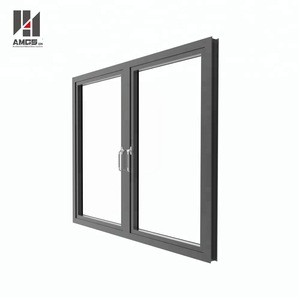 Large glass aluminium profile for windows powder coating