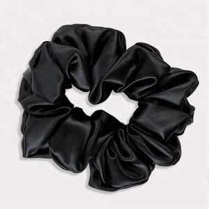Large Silk Scrunchies for Hair Elastic Hair Bands Premium Scrunchy Hair Ties Ponytail Holder