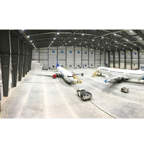 Buy Large Span Steel Structure Aircraft Hangar Arch Truss Roof from ...