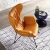 Import leather living room chairs yellow leather club chair from China