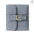 Import Leather short wallet mini car stitching Two fold women leather wallet holders from China