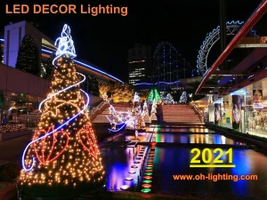 LED Holiday Christmas decor lighting