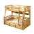Import Living Brady Twin over Full Solid Wood Kid&#39;s Bunk Bed with Ladder, Espresso - Color: Espresso - Size: Full from China