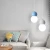 Import Lobby glass chandelier creative personality lamp dining room chandelier modern simple living room lamp from China