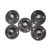 Import Loft Industrial DIY Retro Pipes Furniture black Cast Iron Flange with 3holesDN15 from China