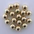Import Loose Superior Quality Plastic Punch on Decorative Silver Gold Gunmetal Pearl Beads Without Hole from China
