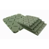 Low price outdoor sport playground shock absorption artificial grass pad good for soccer field PE shock pad