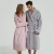 Import luxury hotel bathrobe spa bath robe set his and hers terrycloth bathrobes from China