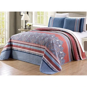 Luxury Quilted Lace King Size Patchwork Bedspread King With Folding Hotel Hospital Beds