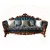 Import luxury royal living room sofas pure hand carved wood sofa furniture from China