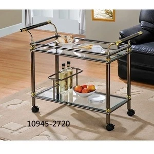 luxury Steel Tea Trolley 10945-2720