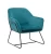 Import Luxury Velvet Arm chair Upholstered Sofa Chair Modern Accent Chair for Living Room from China