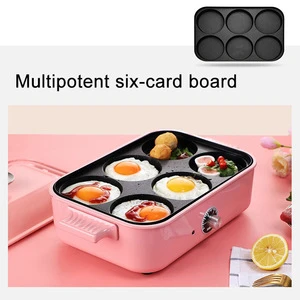 Magic Multifunction Grill Temperature Controller Electric Pocket Sandwich Maker Griddle For Family Party