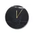 Import Magical clock marble dial no number plastic wall clock from China