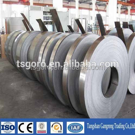 Magnetic professional cold rolled 430 stainless steel banding strip galvanized steel strip