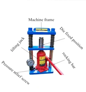 Manual 10 ton Hydraulic Press Machine  for Powder Press Used in Many Fields