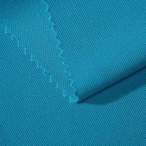 Manufacturer Bird Eye Mesh Fabric 110GSM Polyester Birds Eye Pique Knitted Sportswear Fabric-33