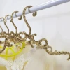 Manufacturer Custom High Quality Hot Selling wholesale vintage fashion brass hanger for wedding dress